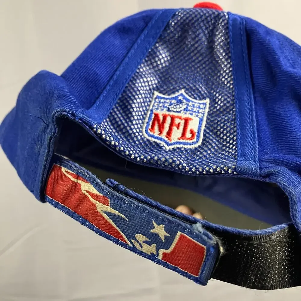 New England Patriots Hat Blue Red NFL Pro Line Sports Specialties Adjustable Cap